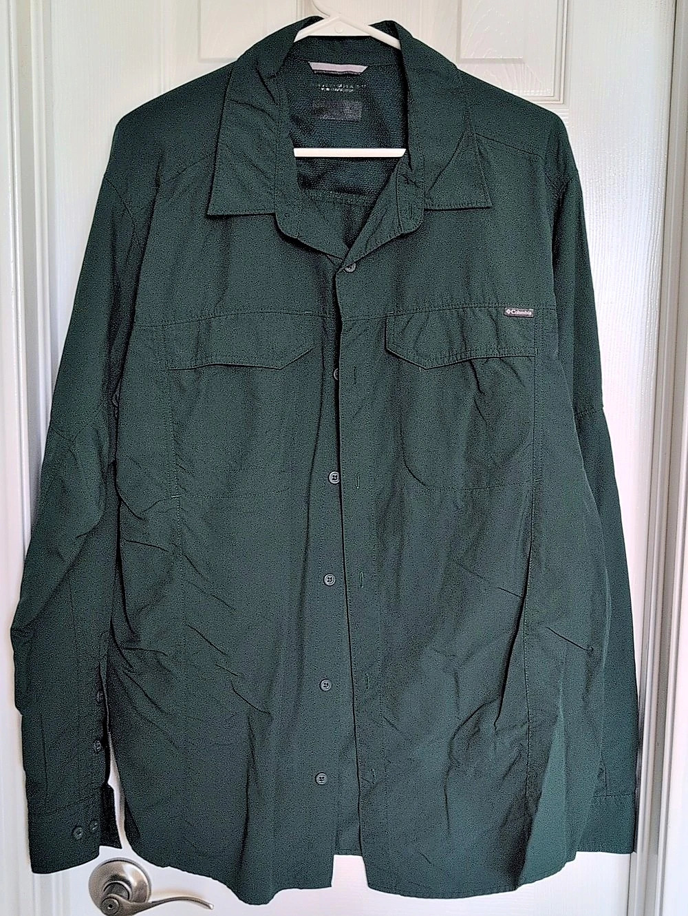 Columbia Silver Ridge Utility Long Sleeve Shirt Green